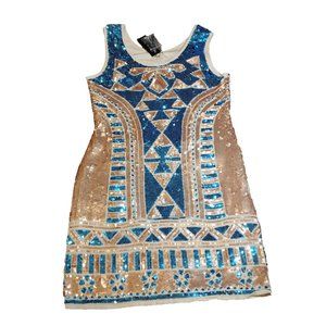 Sequin Cocktail Dress Size M